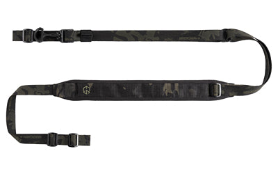 ESD Padded 2-Point Combat Sling, 1" Matte Finish, Multicam Black, 20-Plus Inches Adjustment, No Mounting Hardware ESD-PAD-SL-MCB