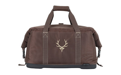 Evolution Outdoor Brown Field Trophy Cooler, 21x14x12", Antler Flap Closure, Rugged 1680D Polyester