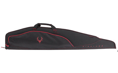 Evolution Outdoor Diablo II Series Rifle Case Up to 48", Black Tricot Lining, Red Zipper Pulls