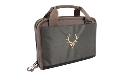 Evolution Outdoor Marksman Series 2-Pistol Gun Case with Foam Padding and 5 Mag Slots, Green