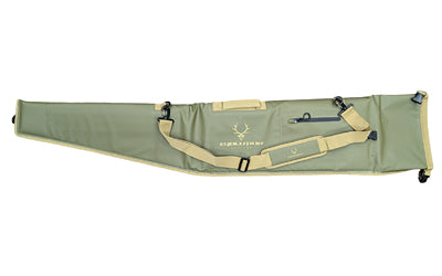 Evolution Outdoor Rolltop Series 54" Double Rifle Case, Waterproof Construction, Shoulder Strap, Green