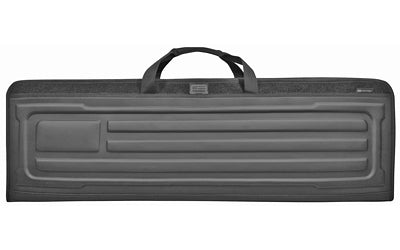 Evolution Outdoor EVA Tactical 42" Dual Rifle Case with Foam Padding and Paracord Zipper Pulls, Black