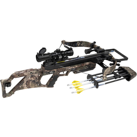Excalibur Micro Suppressor Extreme Crossbow Strata with Charger EXT and Tact100 Scope