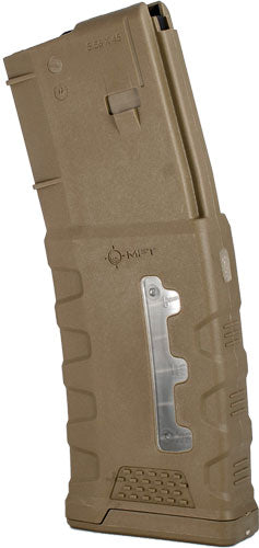 MFT AR-15 EXD Window Magazine 5.56x45mm 30rd Scorched Earth