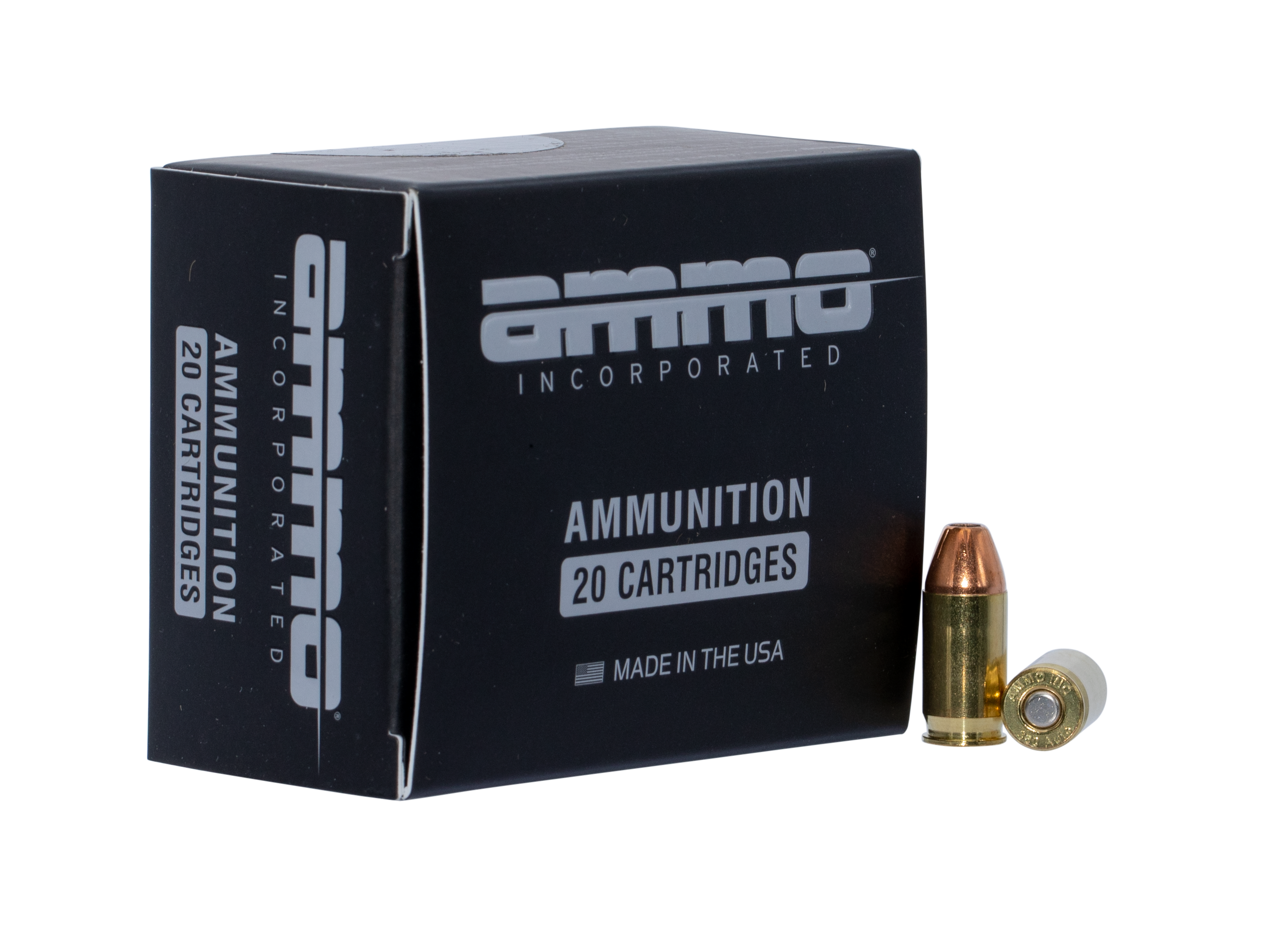 Ammo Inc Signature Self Defense .380 ACP/Auto 90 grain Jacketed Hollow Point ammunition