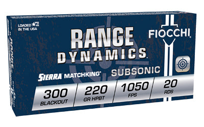 FIOCCHI RD 300BLK 220GR HPBT 20/200
