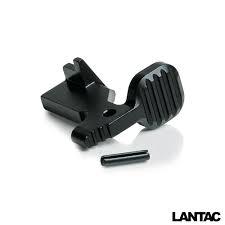 Lantac BC-Pro Enhanced Bolt Catch AR-15 17-4 Stainless Steel - Black