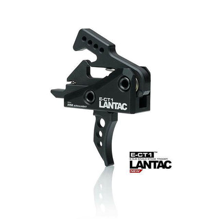 Lantac E-CT1 3.5 lb Curved Single Stage AR Trigger Black