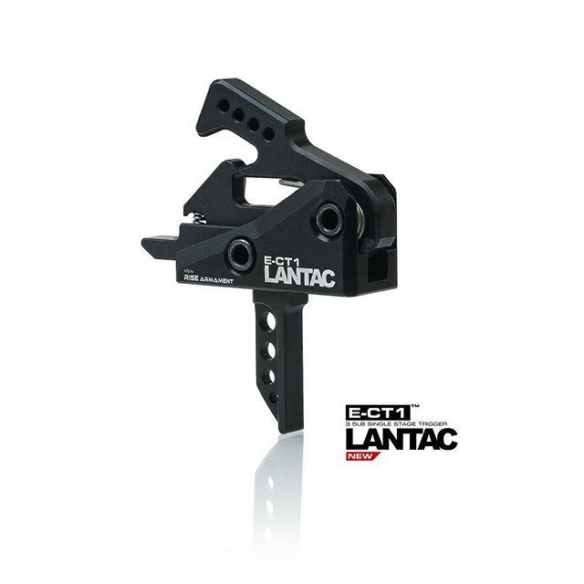 LANTAC E-CT1 Single Stage Flat Trigger 3.5 lb Pull Weight