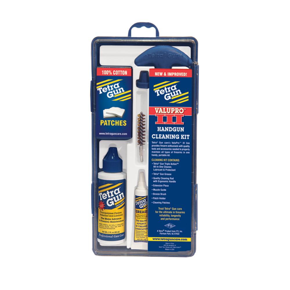Tetra ValuPro III Cleaning Kit for .357, .38, and 9mm Handguns