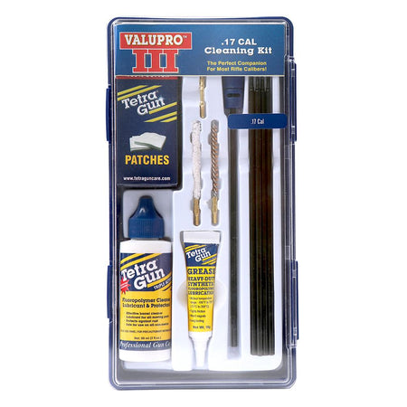 Tetra ValuPro III Complete .17 Caliber Rifle and Handgun Cleaning Kit