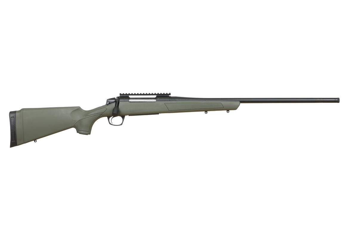 CVA CR3903G Cascade 308 Win 4+1 22" Black Cerakote Steel Threaded Barrel, Black Cerakote Receiver, OD Green Synthetic Stock