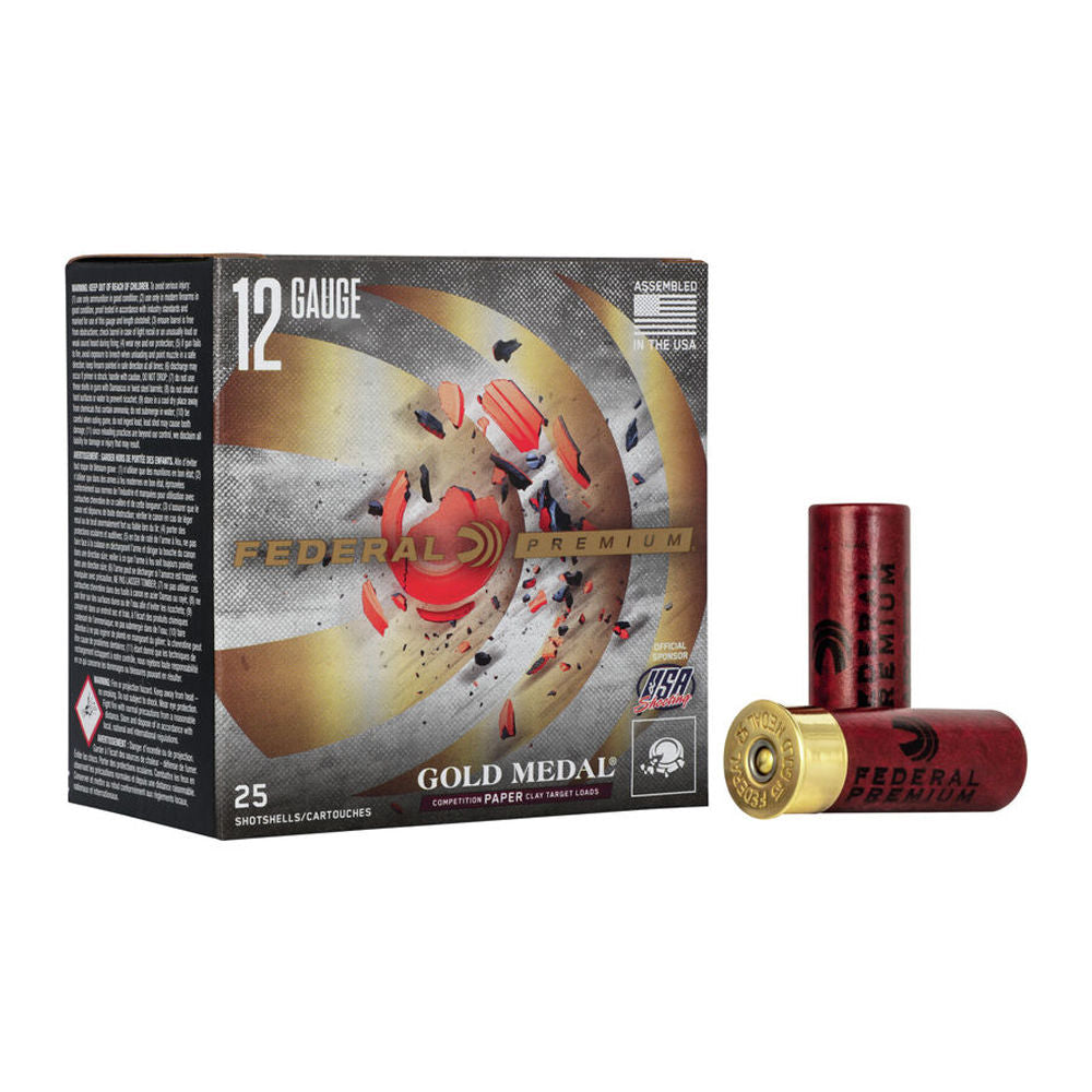 Federal Premium Gold Medal Paper #8 12 Gauge 1 oz 2.75 in 2