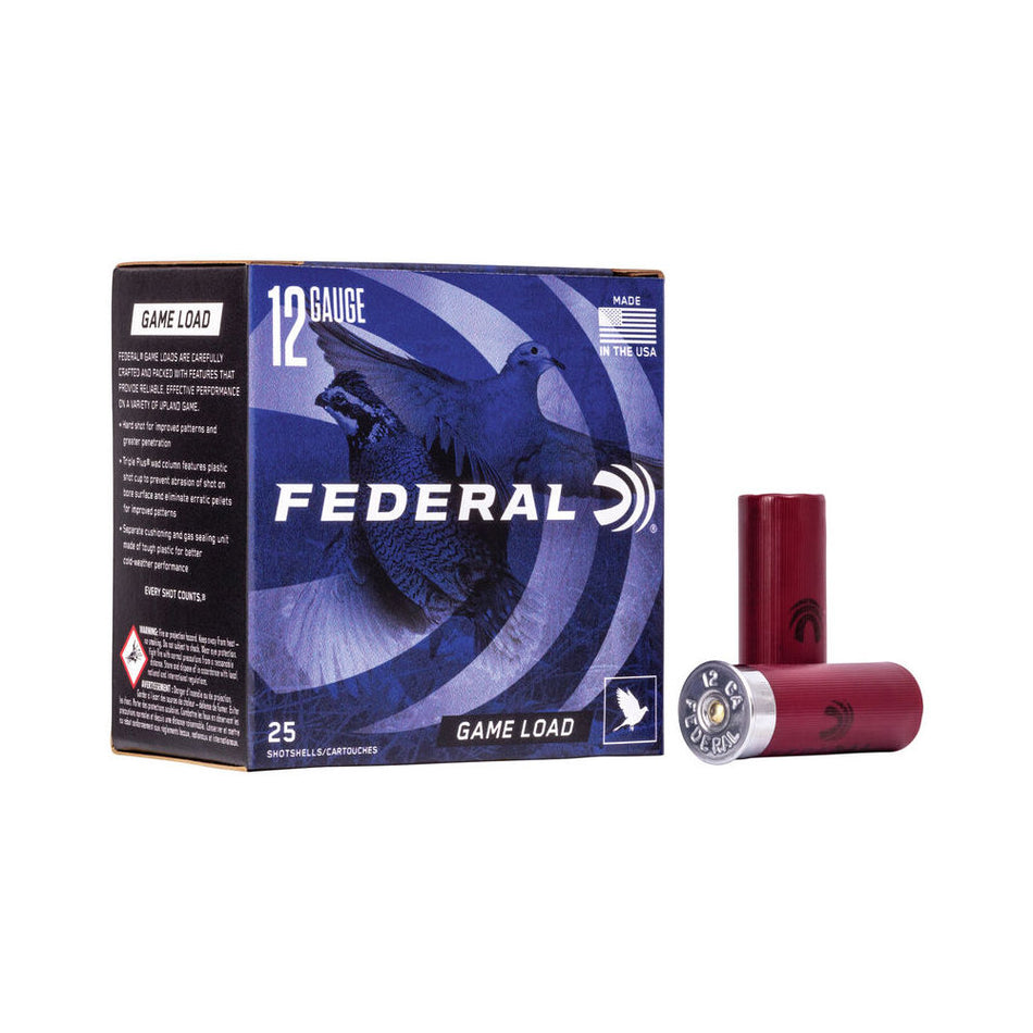 Federal Game-Shok Upland Load 12 Gauge 2.75 in. 1 oz. 7.5 Shot 25 rd.