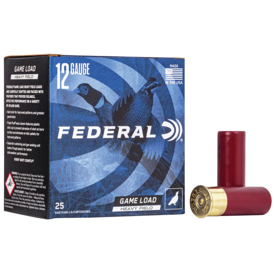 Federal H1256 Game-Shok Heavy Field 12 Gauge 2-3/4 1-1/4oz #6 1220 fps