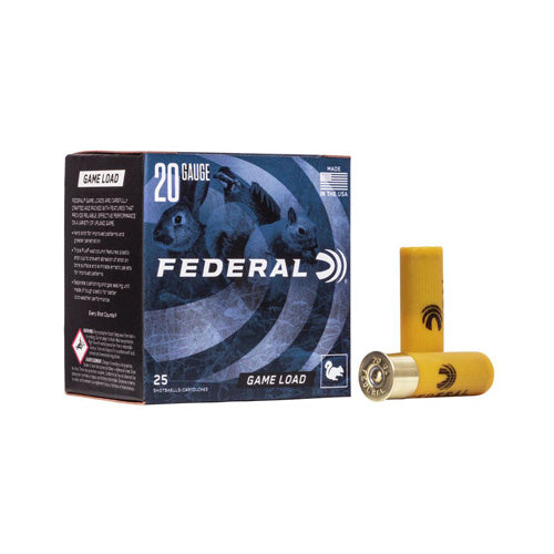 Federal Game-Shok Upland Load 20 Gauge 2.75 in. 7/8 oz. 7.5 Shot 25 rd.