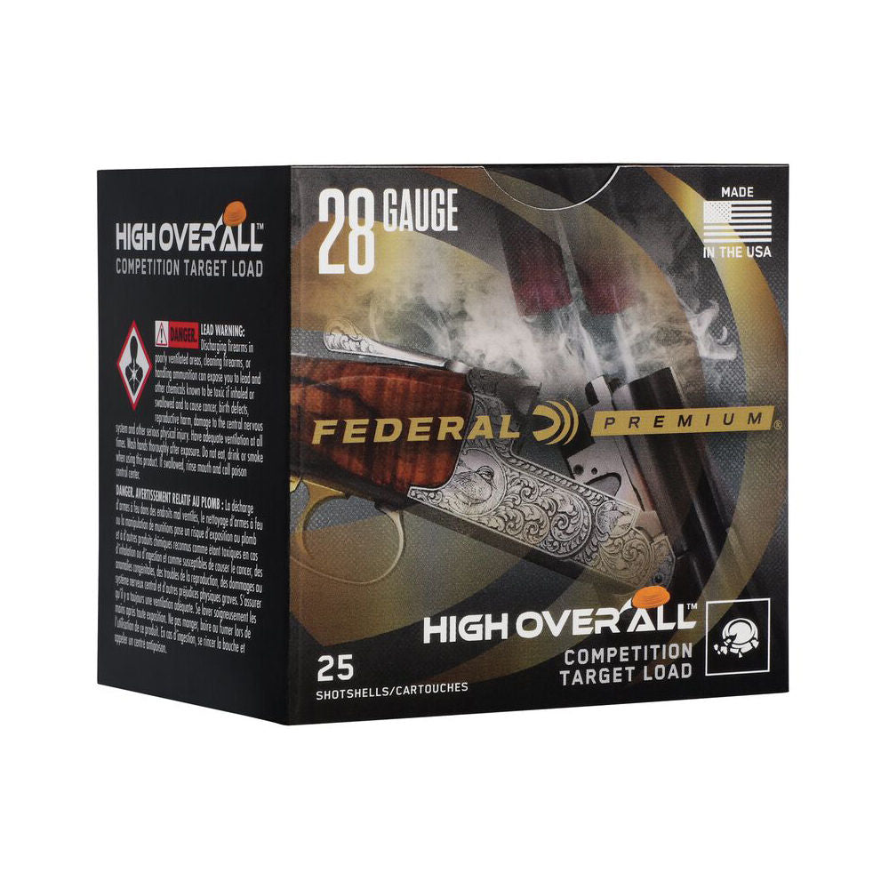 Federal HOA288 Premium High Over All 28 Gauge 2-3/4 3/4oz #8 1250 fps