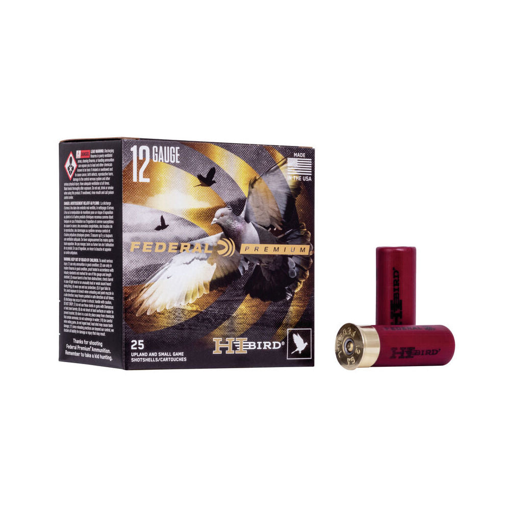 Federal HVF127.5 Premium Hi-Bird 12 Gauge 2-3/4 1-1/8oz #7.5 1275 fps