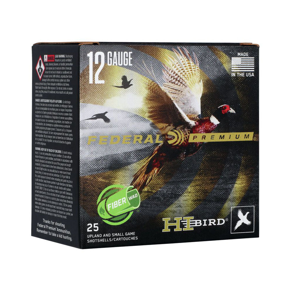 Federal HVF12HW5 Federal Premium Hi-Bird 12 Gauge 2-3/4 1-1/4oz #5