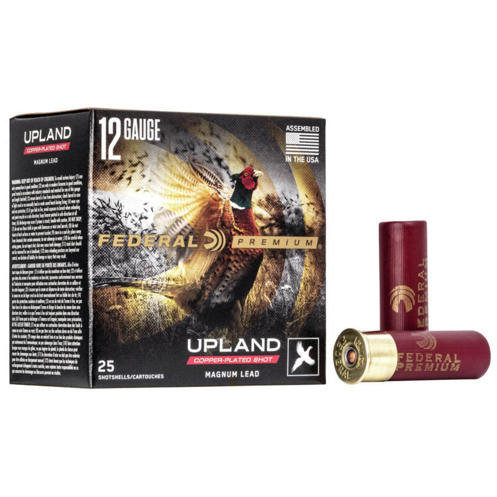 Federal Premium Upland High Velocity Shotgun Ammo 12 Gauge 3 in 1-5/8 oz #6