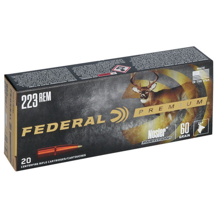 Federal Vital-Shok .223 Remington 60 grain Nosler Partition ammunition