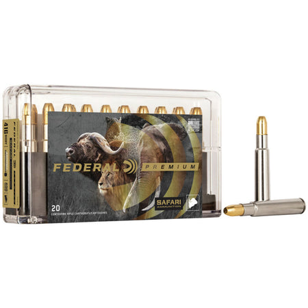 Federal Cape-Shok .416 Rigby 400 grain Woodleigh Hydro Solid ammunition
