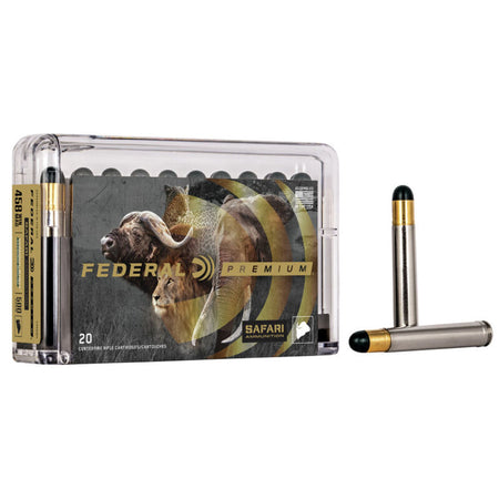 Federal Cape-Shok .458 Winchester Mag 500 grain Woodleigh Hydro Solid ammunition