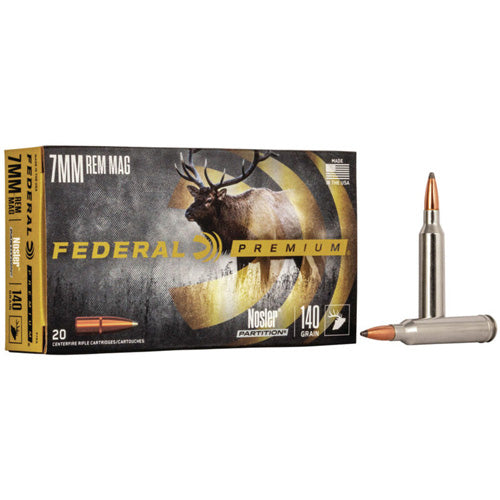 Federal Vital-Shok 7mm Remington Mag 140 Gr JSP