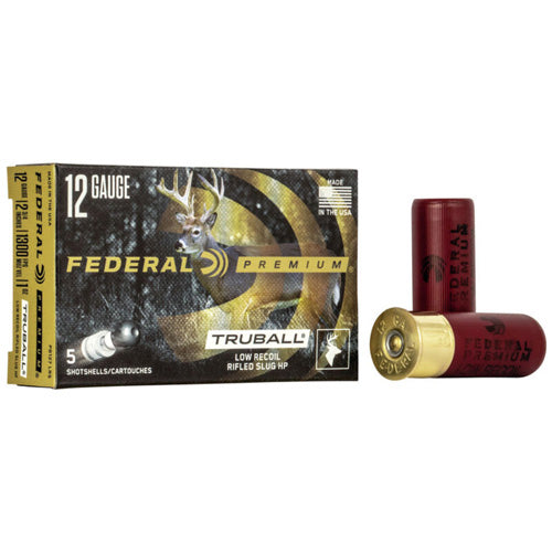 Federal PB127LRS Premium Vital-Shok TruBall 12 Gauge 2-3/4 1oz #TruBall 1300 fps