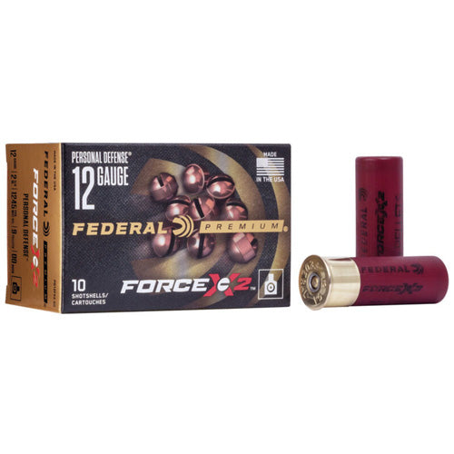 Federal PD12FX200 Premium Force X2 12 Gauge 2-3/4  #00 Buck 1245 fps