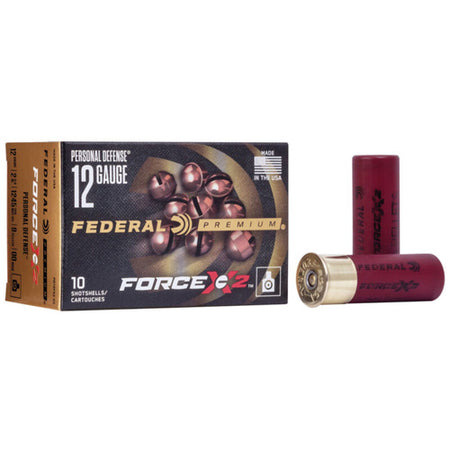 Federal PD12FX200 Premium Force X2 12 Gauge 2-3/4  #00 Buck 1245 fps
