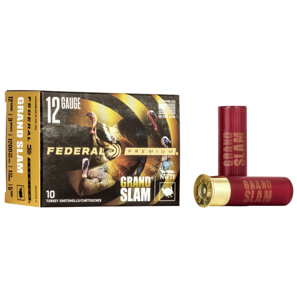 Federal PFCX157F5 Premium Grand Slam 12 Gauge 3 1-3/4oz #5 1200 fps