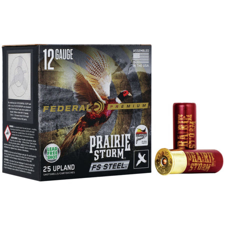 Federal PFSX147FS4 Premium Prairie Storm FS 12 Gauge 2-3/4 1-1/8oz #4 1500 fps