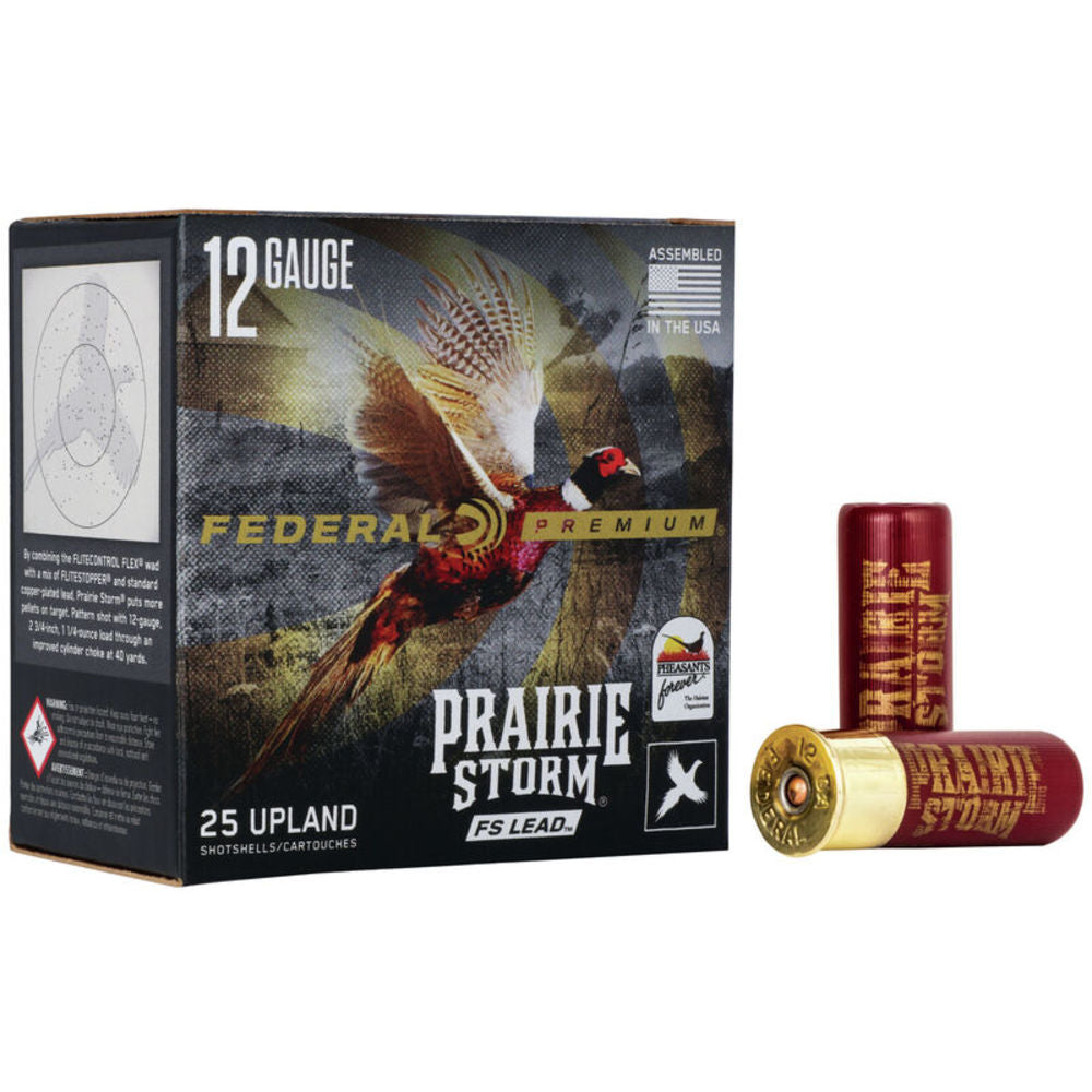 Federal Premium Prairie Storm FS Shotgun Ammo 12 Gauge 2.75 in 1-1/4 oz #6