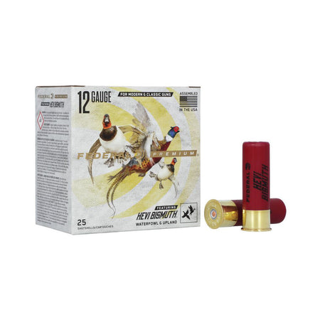 Federal PHBX1385 Premium HEVI-Bismuth 12 Gauge 3 1-3/8oz #5 1450 fps