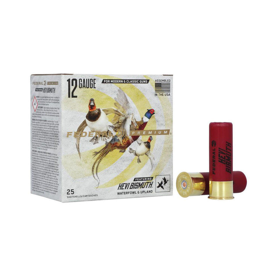 Federal PHBX1385 Premium HEVI-Bismuth 12 Gauge 3 1-3/8oz #5 1450 fps