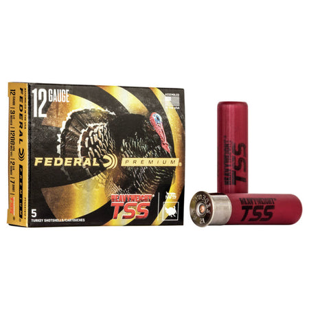 Federal PTSSX191F7 Premium Turkey Heavyweight TSS 12 Gauge 3-1/2 21/4oz #7 1200 fps