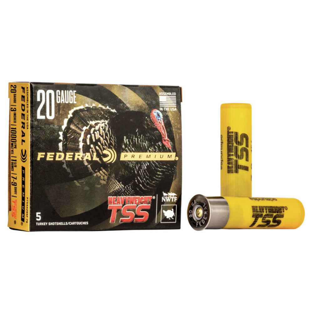 Federal PTSSX295F79 Premium Turkey Heavyweight TSS 20 Gauge 3 1-5/8oz  1000 fps