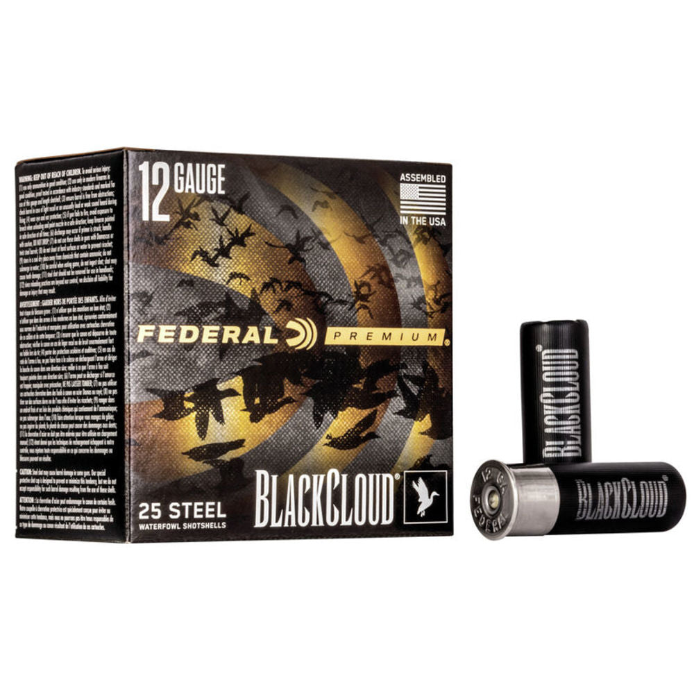 Federal PWBX1472 Black Cloud FS 12 Gauge 2-3/4 1-1/8oz #2 1500 fps