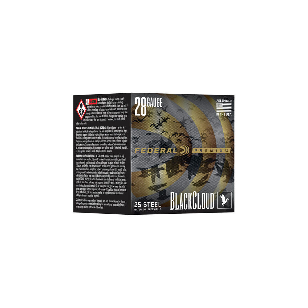 Federal PWBX2854 Black Cloud Black Cloud 28 Gauge 3 3/4oz #4 1400 fps