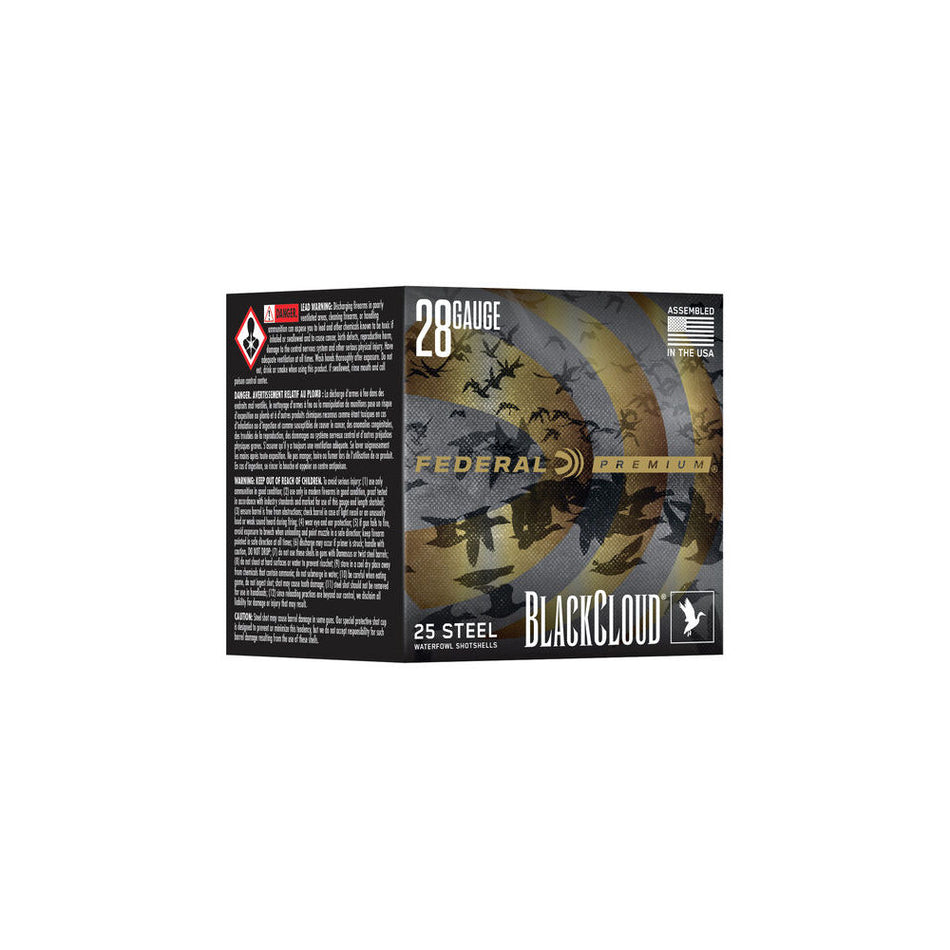 Federal PWBX2854 Black Cloud Black Cloud 28 Gauge 3 3/4oz #4 1400 fps