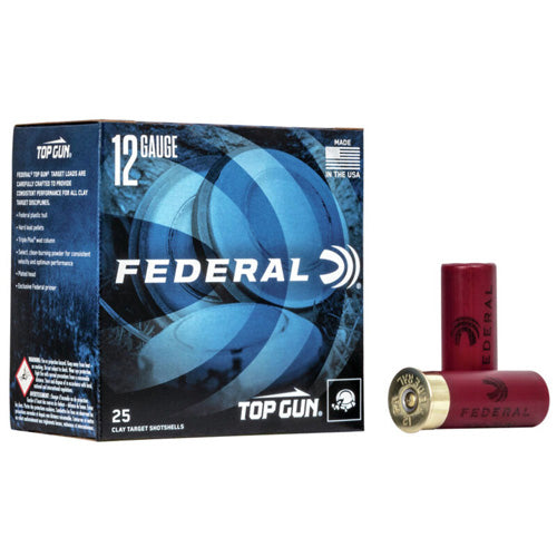 Federal TG128 Top Gun Target Load 12 Gauge 2-3/4 1-1/8oz #8 1200 fps