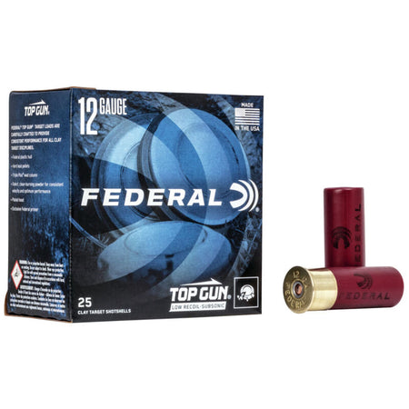 Federal Top Gun Low Recoil Subsonic Shotgun Ammo 12 Gauge 2.75 in 1-1/8 oz #7.5