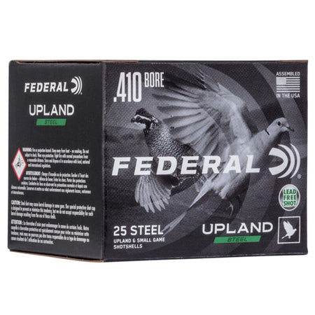 Federal Upland Field & Range Shotgun Ammo .410 Bore 2.75 in 3/8 oz #6