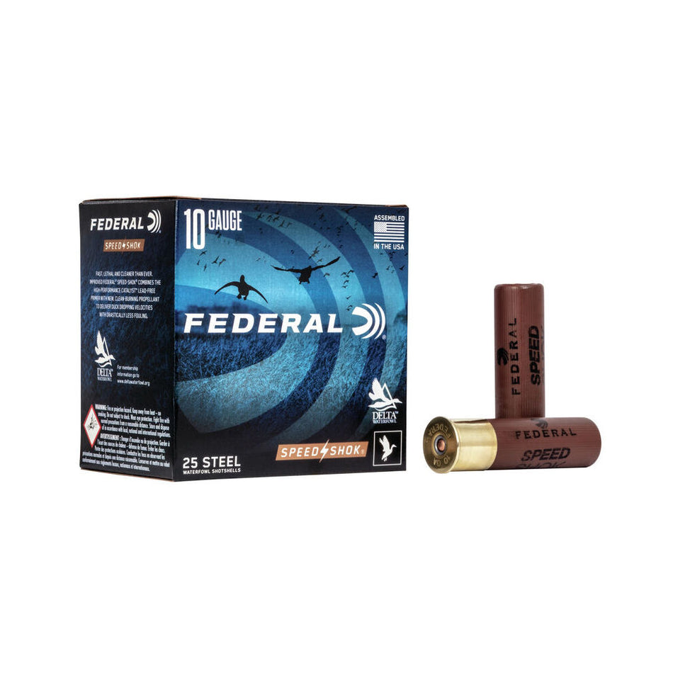 Federal Speed-Shok 10 Gauge 3.50" 1 1/2 oz BBB Shot