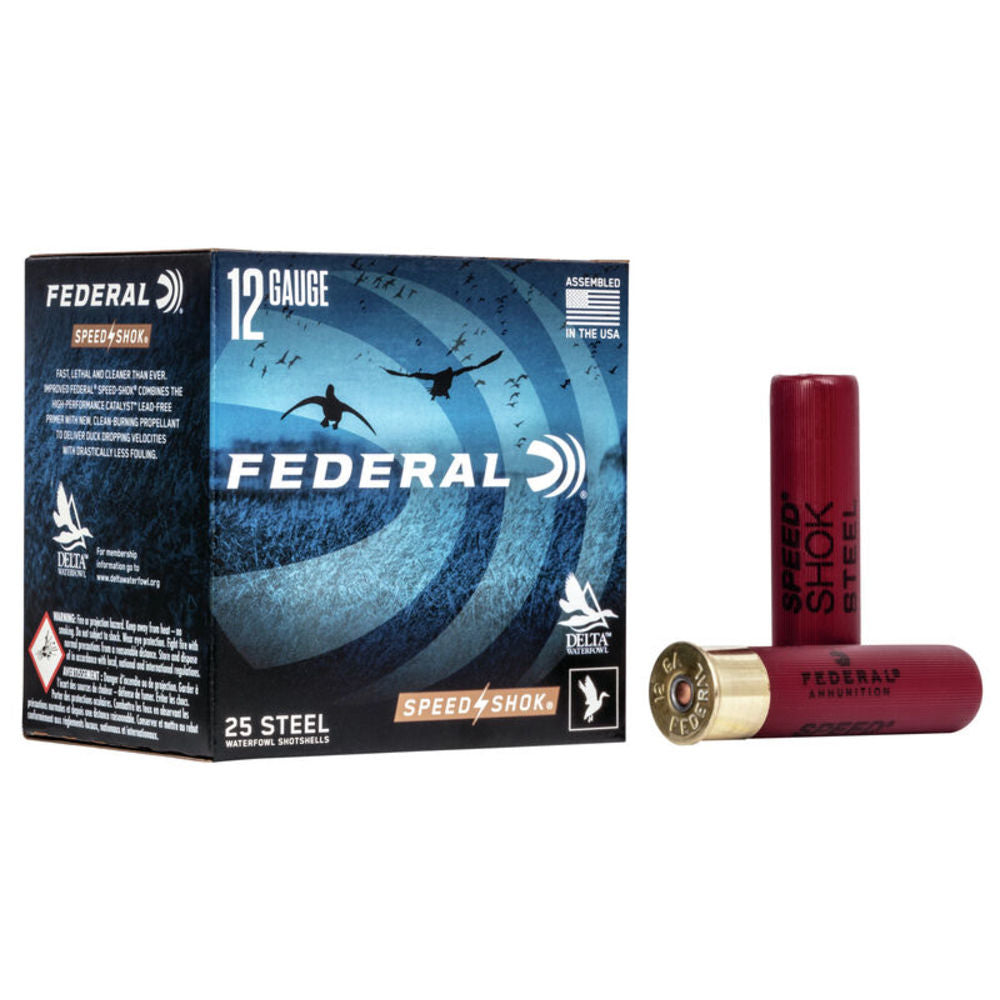 Federal WF1333 Speed-Shok Waterfowl 12 Gauge 3-1/2 1-3/8oz #3 1550 fps