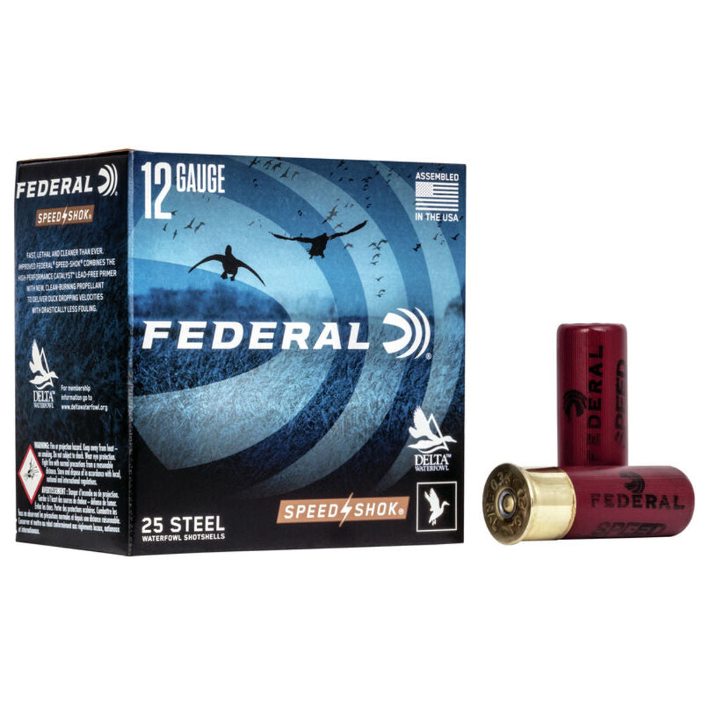 Federal WF1452 Speed-Shok Waterfowl 12 Gauge 2-3/4 1-1/8oz #2 1500 fps