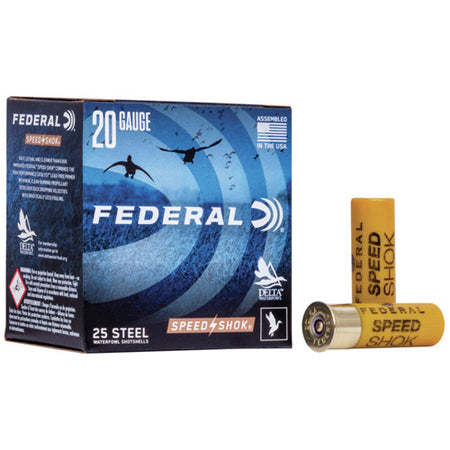 Federal WF2087 Speed-Shok Waterfowl 20 Gauge 2-3/4 3/4oz #7 1425 fps