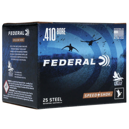 Federal Speed-Shok Shotgun Ammo .410 Bore 3 in 3/8 oz #6