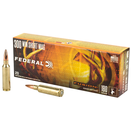 Federal Fusion .300 WSM 180 grain Bonded Soft Point ammunition